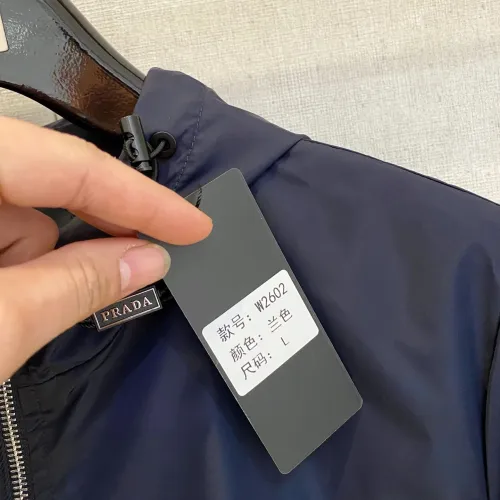 Replica Prada Jackets Long Sleeved For Men #1419220 $100.00 USD for Wholesale