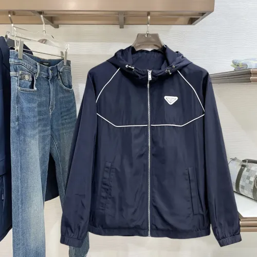 Wholesale Prada Jackets Long Sleeved For Men #1419228 $128.00 USD, Wholesale Quality Replica Prada Jackets