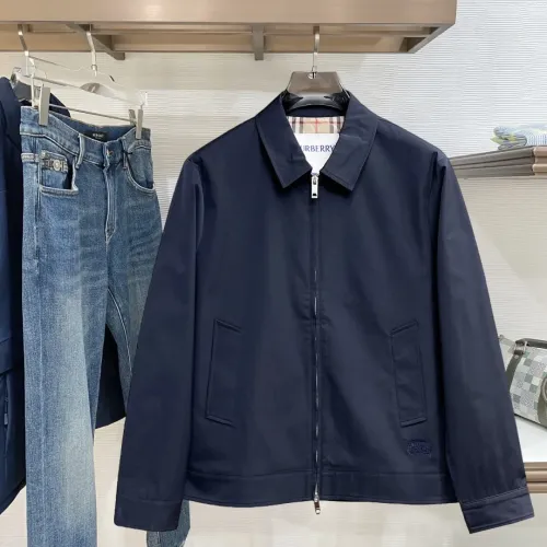 Wholesale Burberry Jackets Long Sleeved For Men #1419233 $128.00 USD, Wholesale Quality Replica Burberry Jackets