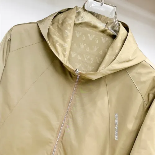 Replica Armani Jackets Long Sleeved For Men #1419247 $132.00 USD for Wholesale