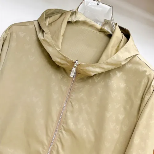 Replica Armani Jackets Long Sleeved For Men #1419247 $132.00 USD for Wholesale