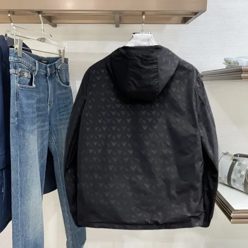 Replica Armani Jackets Long Sleeved For Men #1419248 $132.00 USD for Wholesale