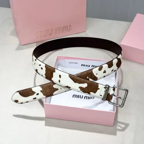 Wholesale MIU MIU AAA Quality Belts In 3.5cm For Unisex #1419249 $56.00 USD, Wholesale Quality Replica MIU MIU AAA Quality Belts