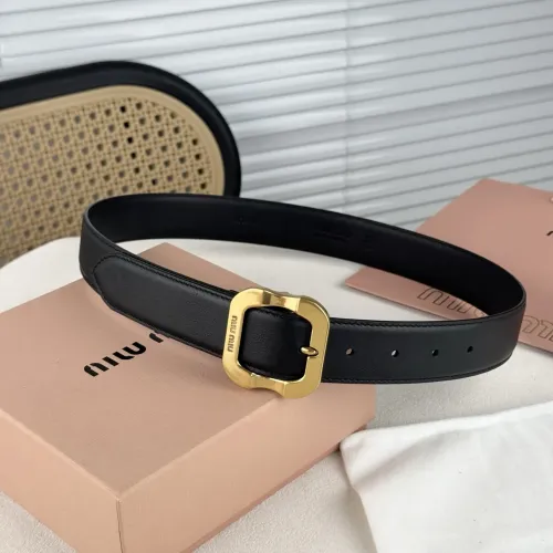 Wholesale MIU MIU AAA Quality Belts In 3.5cm For Unisex #1419251 $56.00 USD, Wholesale Quality Replica MIU MIU AAA Quality Belts