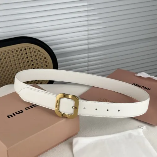 Wholesale MIU MIU AAA Quality Belts In 3.5cm For Unisex #1419254 $56.00 USD, Wholesale Quality Replica MIU MIU AAA Quality Belts
