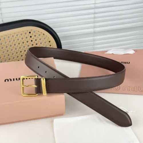 Wholesale MIU MIU AAA Quality Belts In 3.5cm For Unisex #1419269 $56.00 USD, Wholesale Quality Replica MIU MIU AAA Quality Belts