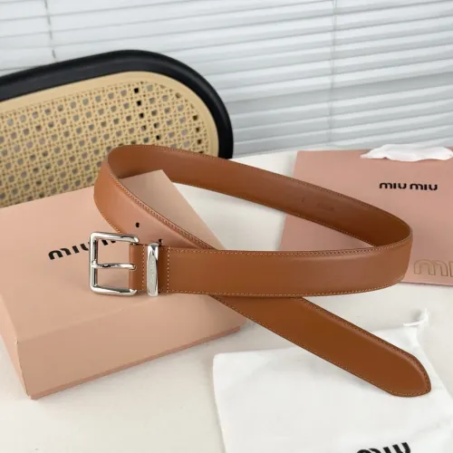 Wholesale MIU MIU AAA Quality Belts In 3.5cm For Unisex #1419277 $56.00 USD, Wholesale Quality Replica MIU MIU AAA Quality Belts