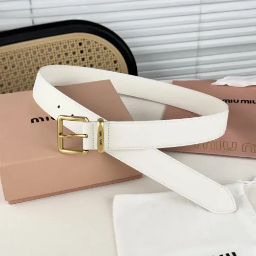 Wholesale MIU MIU AAA Quality Belts In 3.5cm For Unisex #1419278 $56.00 USD, Wholesale Quality Replica MIU MIU AAA Quality Belts