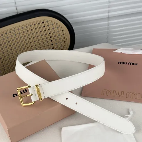 Wholesale MIU MIU AAA Quality Belts In 3.5cm For Unisex #1419279 $56.00 USD, Wholesale Quality Replica MIU MIU AAA Quality Belts
