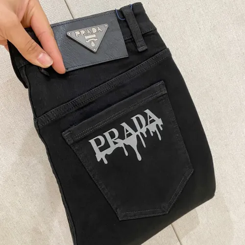 Wholesale Prada Jeans For Men #1419290 $85.00 USD, Wholesale Quality Replica Prada Jeans