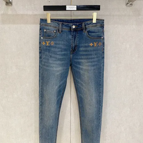 Replica Louis Vuitton LV Jeans For Men #1419295 $85.00 USD for Wholesale