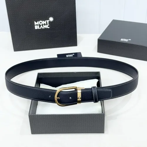 Replica Montblanc AAA Quality Belts In 3.5cm For Men #1419308 $56.00 USD for Wholesale