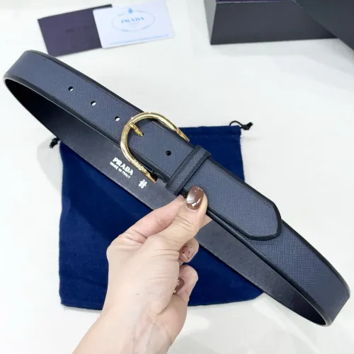Wholesale Prada AAA Quality Belts In 3.5cm For Men #1419324 $60.00 USD, Wholesale Quality Replica Prada AAA Quality Belts