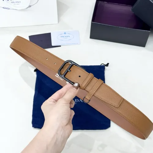 Wholesale Prada AAA Quality Belts In 3.5cm For Men #1419337 $60.00 USD, Wholesale Quality Replica Prada AAA Quality Belts