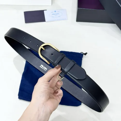 Wholesale Prada AAA Quality Belts In 3.5cm For Men #1419344 $60.00 USD, Wholesale Quality Replica Prada AAA Quality Belts