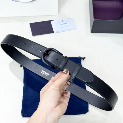 Wholesale Prada AAA Quality Belts In 3.5cm For Men #1419345 $60.00 USD, Wholesale Quality Replica Prada AAA Quality Belts