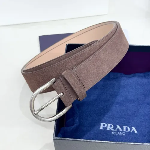 Wholesale Prada AAA Quality Belts In 3.5cm For Men #1419348 $60.00 USD, Wholesale Quality Replica Prada AAA Quality Belts
