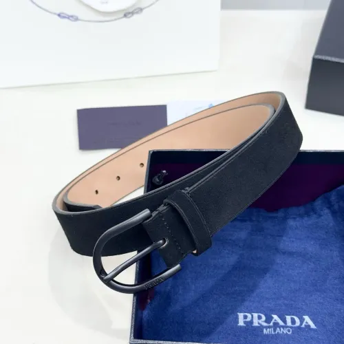 Wholesale Prada AAA Quality Belts In 3.5cm For Men #1419350 $60.00 USD, Wholesale Quality Replica Prada AAA Quality Belts