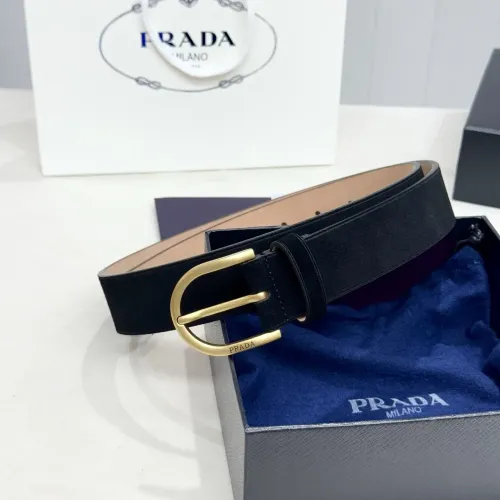 Wholesale Prada AAA Quality Belts In 3.5cm For Men #1419351 $60.00 USD, Wholesale Quality Replica Prada AAA Quality Belts