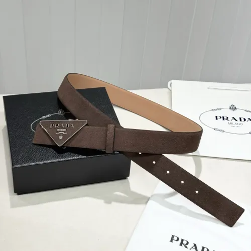 Wholesale Prada AAA Quality Belts In 3.5cm For Unisex #1419355 $60.00 USD, Wholesale Quality Replica Prada AAA Quality Belts