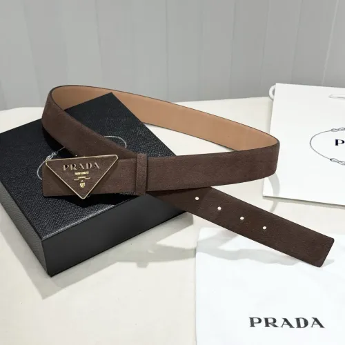 Wholesale Prada AAA Quality Belts In 3.5cm For Unisex #1419356 $60.00 USD, Wholesale Quality Replica Prada AAA Quality Belts