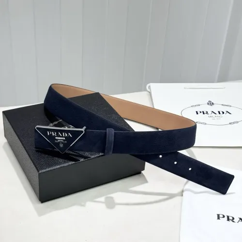 Wholesale Prada AAA Quality Belts In 3.5cm For Unisex #1419357 $60.00 USD, Wholesale Quality Replica Prada AAA Quality Belts