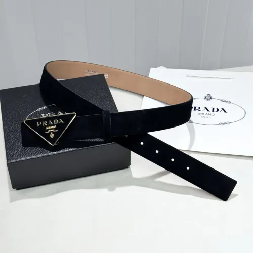 Wholesale Prada AAA Quality Belts In 3.5cm For Unisex #1419359 $60.00 USD, Wholesale Quality Replica Prada AAA Quality Belts
