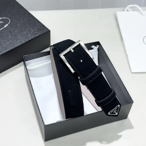 Wholesale Prada AAA Quality Belts In 3.5cm For Unisex #1419365 $60.00 USD, Wholesale Quality Replica Prada AAA Quality Belts