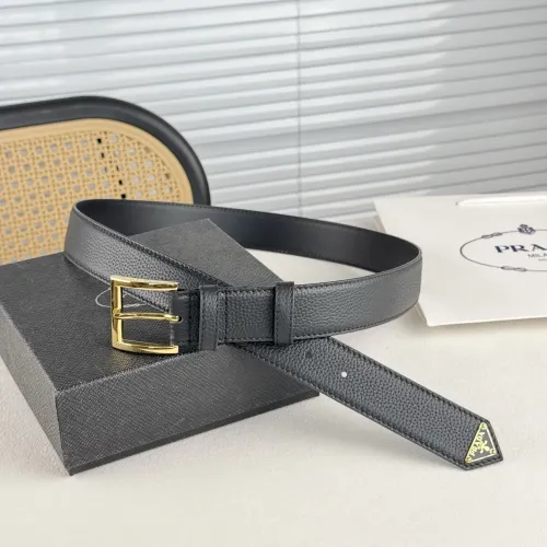 Wholesale Prada AAA Quality Belts In 3.5cm For Unisex #1419400 $60.00 USD, Wholesale Quality Replica Prada AAA Quality Belts