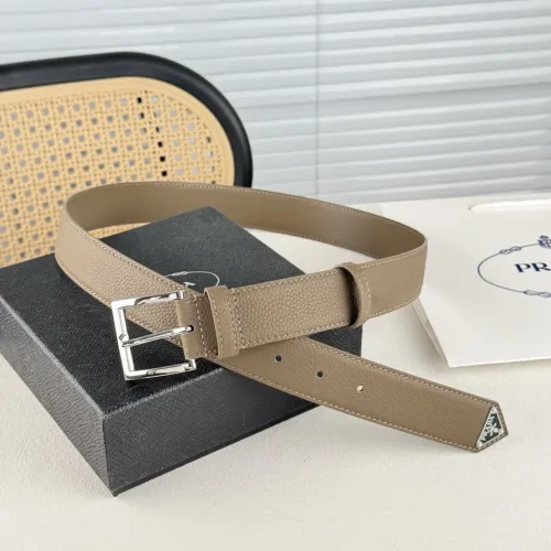 Wholesale Prada AAA Quality Belts In 3.5cm For Unisex #1419404 $60.00 USD, Wholesale Quality Replica Prada AAA Quality Belts