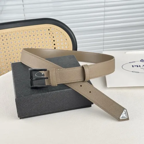 Wholesale Prada AAA Quality Belts In 3.5cm For Unisex #1419405 $60.00 USD, Wholesale Quality Replica Prada AAA Quality Belts