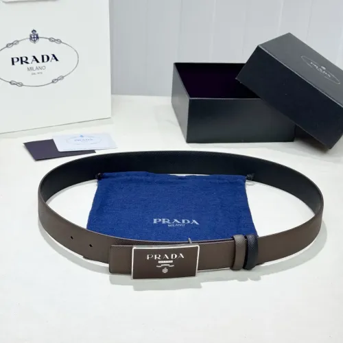 Replica Prada AAA Quality Belts In 3.5cm For Men #1419418 $60.00 USD for Wholesale