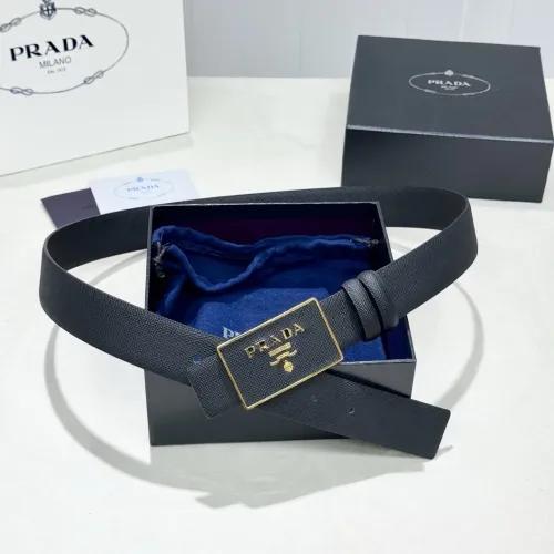 Wholesale Prada AAA Quality Belts In 3.5cm For Men #1419419 $60.00 USD, Wholesale Quality Replica Prada AAA Quality Belts
