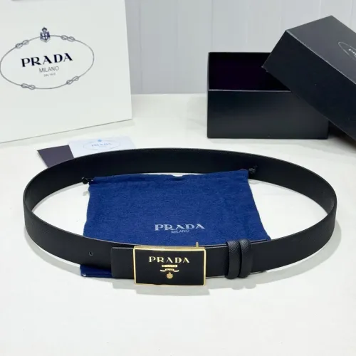 Replica Prada AAA Quality Belts In 3.5cm For Men #1419419 $60.00 USD for Wholesale