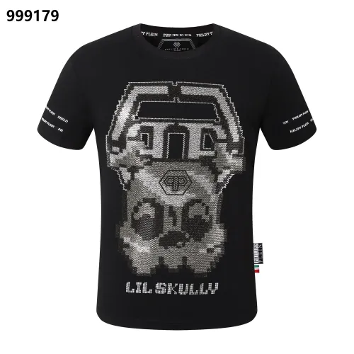 Wholesale Philipp Plein PP Oversize T-Shirts Short Sleeved For Men #1419431 $29.00 USD, Wholesale Quality Replica Philipp Plein PP T-Shirts