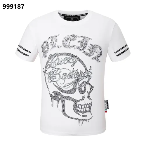 Wholesale Philipp Plein PP Oversize T-Shirts Short Sleeved For Men #1419444 $29.00 USD, Wholesale Quality Replica Philipp Plein PP T-Shirts