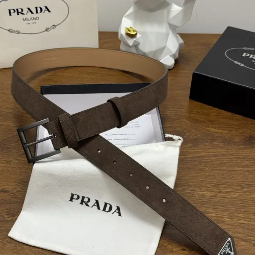 Wholesale Prada AAA Quality Belts In 3.5cm For Men #1419446 $60.00 USD, Wholesale Quality Replica Prada AAA Quality Belts