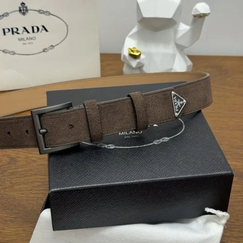 Replica Prada AAA Quality Belts In 3.5cm For Men #1419446 $60.00 USD for Wholesale