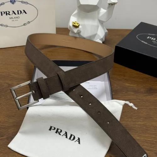 Wholesale Prada AAA Quality Belts In 3.5cm For Men #1419448 $60.00 USD, Wholesale Quality Replica Prada AAA Quality Belts