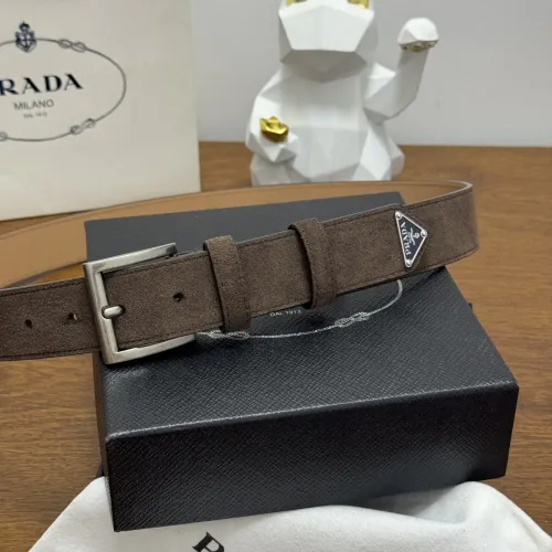 Replica Prada AAA Quality Belts In 3.5cm For Men #1419448 $60.00 USD for Wholesale