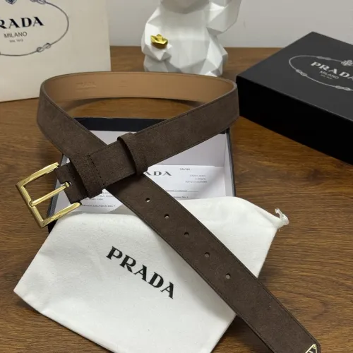 Wholesale Prada AAA Quality Belts In 3.5cm For Men #1419451 $60.00 USD, Wholesale Quality Replica Prada AAA Quality Belts
