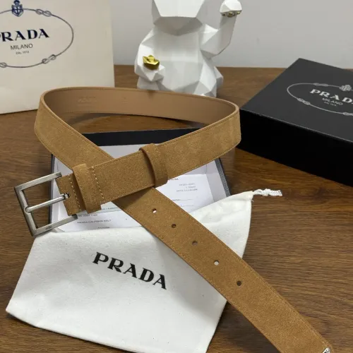 Wholesale Prada AAA Quality Belts In 3.5cm For Men #1419456 $60.00 USD, Wholesale Quality Replica Prada AAA Quality Belts