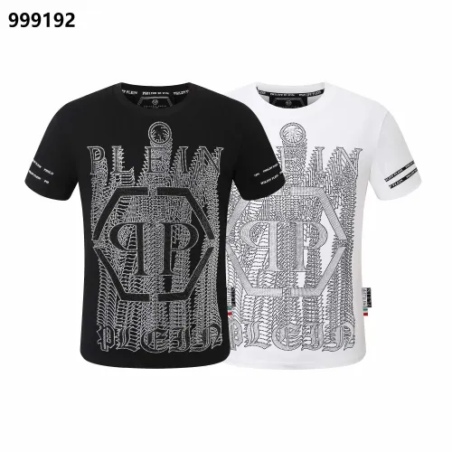 Replica Philipp Plein PP Oversize T-Shirts Short Sleeved For Men #1419458 $29.00 USD for Wholesale