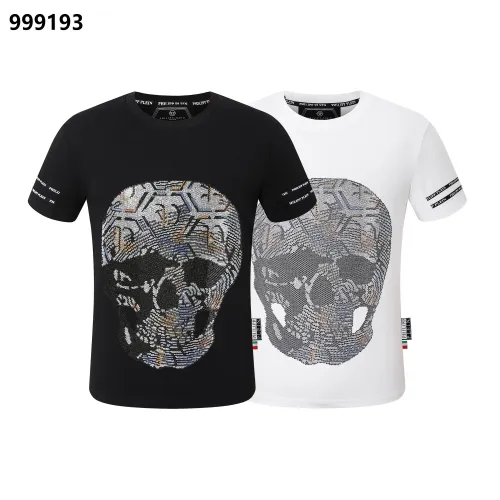 Replica Philipp Plein PP Oversize T-Shirts Short Sleeved For Men #1419461 $29.00 USD for Wholesale