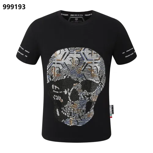 Wholesale Philipp Plein PP Oversize T-Shirts Short Sleeved For Men #1419463 $29.00 USD, Wholesale Quality Replica Philipp Plein PP T-Shirts