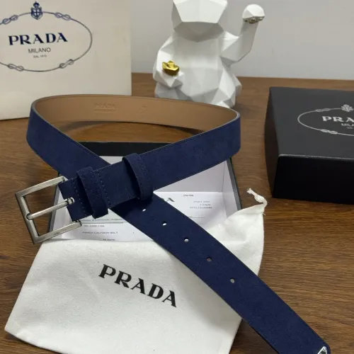 Wholesale Prada AAA Quality Belts In 3.5cm For Men #1419464 $60.00 USD, Wholesale Quality Replica Prada AAA Quality Belts