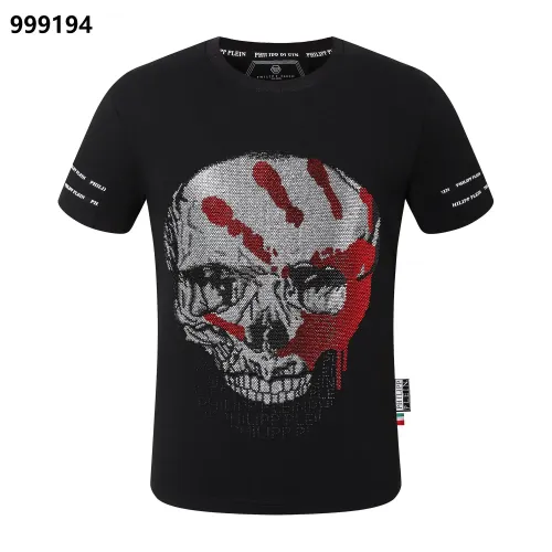 Wholesale Philipp Plein PP Oversize T-Shirts Short Sleeved For Men #1419467 $29.00 USD, Wholesale Quality Replica Philipp Plein PP T-Shirts