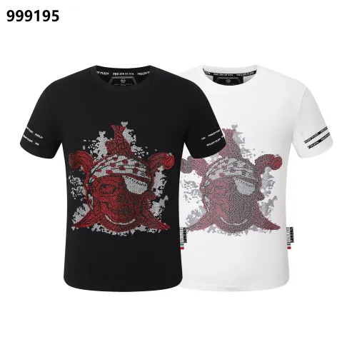 Replica Philipp Plein PP Oversize T-Shirts Short Sleeved For Men #1419469 $29.00 USD for Wholesale