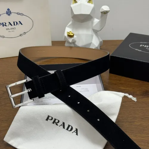 Wholesale Prada AAA Quality Belts In 3.5cm For Men #1419471 $60.00 USD, Wholesale Quality Replica Prada AAA Quality Belts