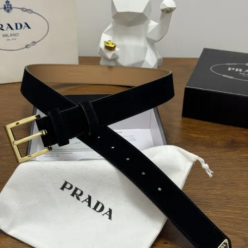 Wholesale Prada AAA Quality Belts In 3.5cm For Men #1419472 $60.00 USD, Wholesale Quality Replica Prada AAA Quality Belts